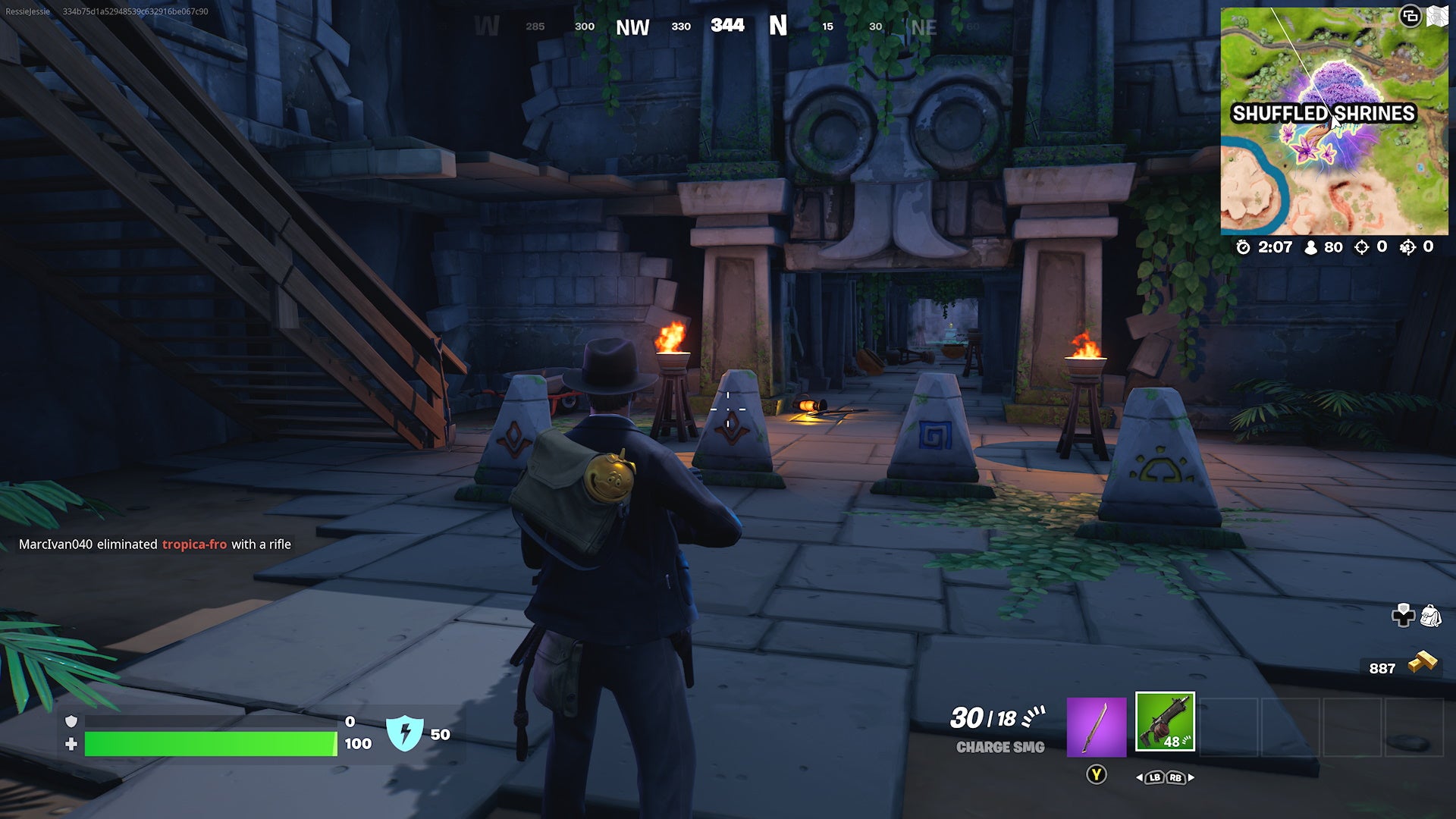 Fortnite secret door location and how to find the secret door past the